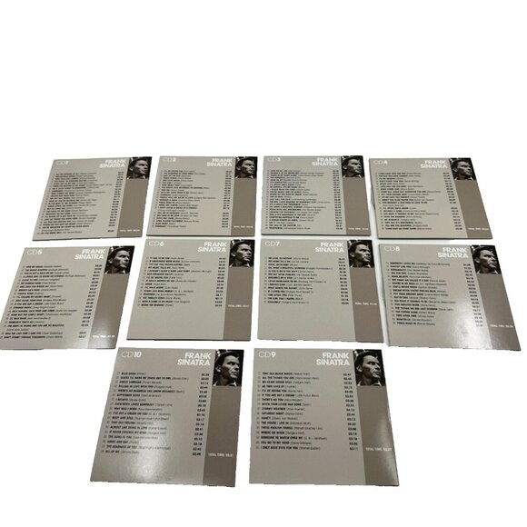 FRANK SINATRA 10 CD Box Set Music (2005 Membran Music Ltd) - Picture 11 of 14